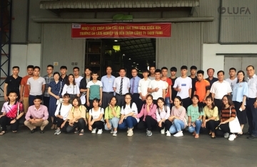 Công ty Nội thất Fami chào đón đoàn Tân sinh viên khoá - LUFA - Nội thất cao cấp (Website chính thức của Công ty cổ phần Nội thất FAMI)